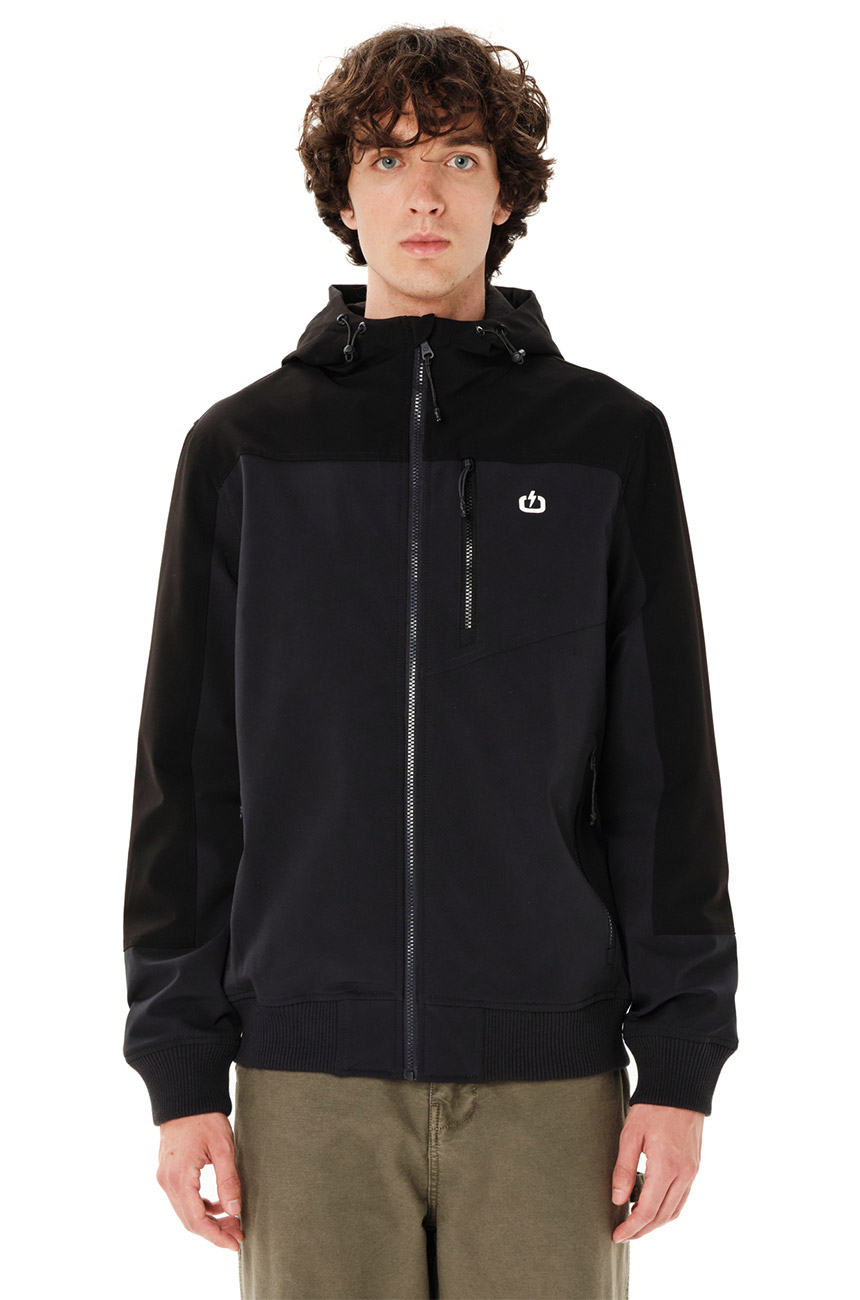 Μπουφάν Emerson Bomber Έβενος/Μαύρο