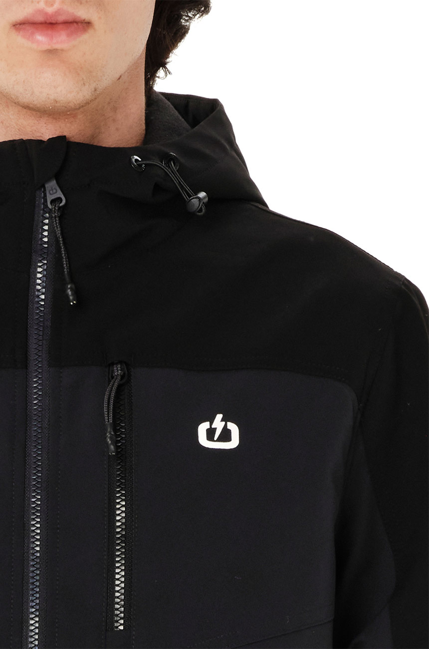 Μπουφάν Emerson Bomber Έβενος/Μαύρο - Image 3