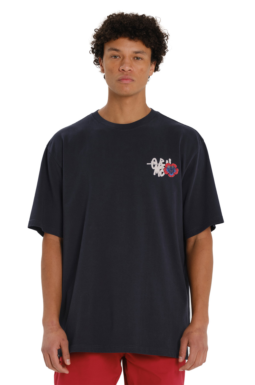 T-shirt Emerson Flower Dark Navy
