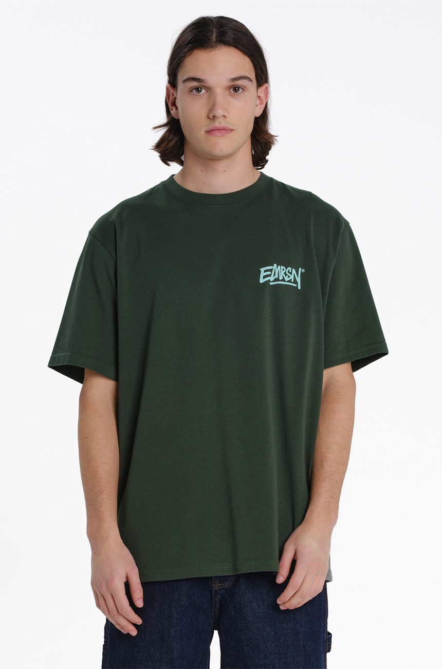 T-shirt Emerson EMRSN Logo Forest