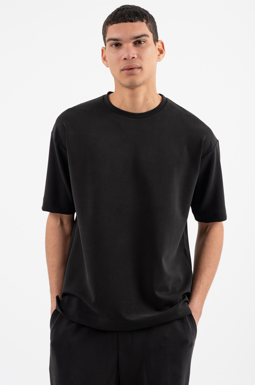 T-shirt Vittorio Jordan Black
