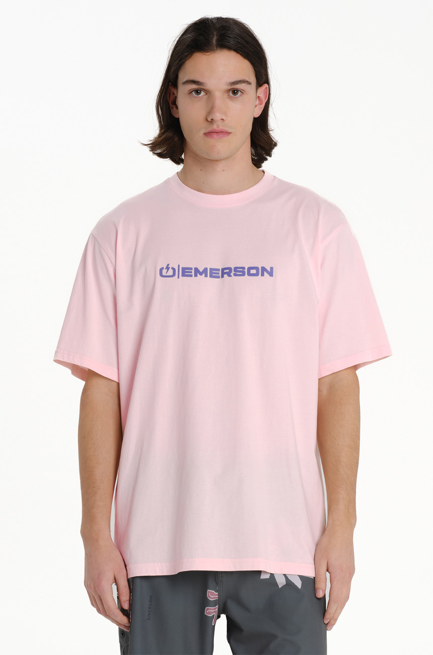 T-shirt Emerson Logo Blush Pink