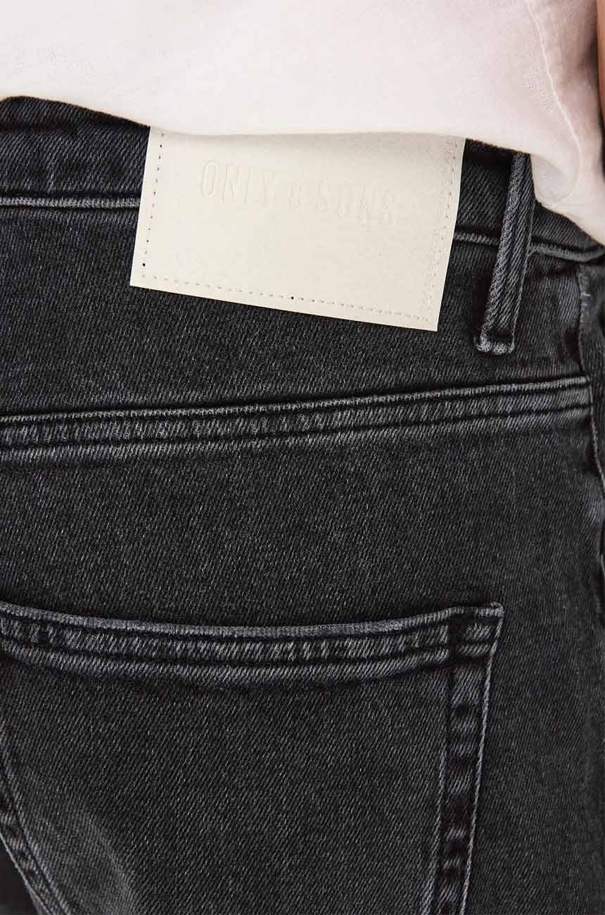 Παντελόνι Jean Only&Sons Tapered Μαυρο - Image 4
