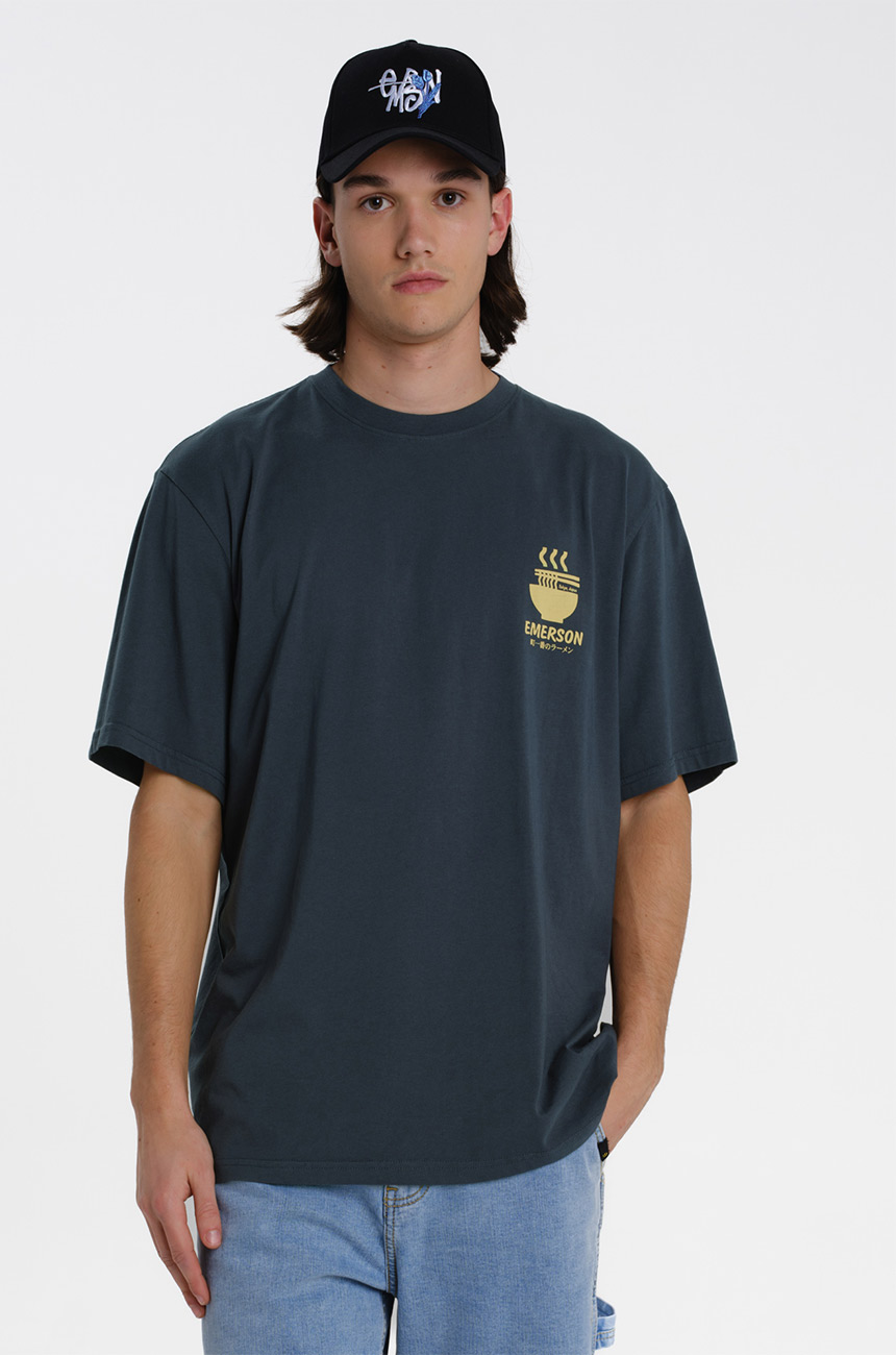 T-shirt Emerson Ramen Teal Blue