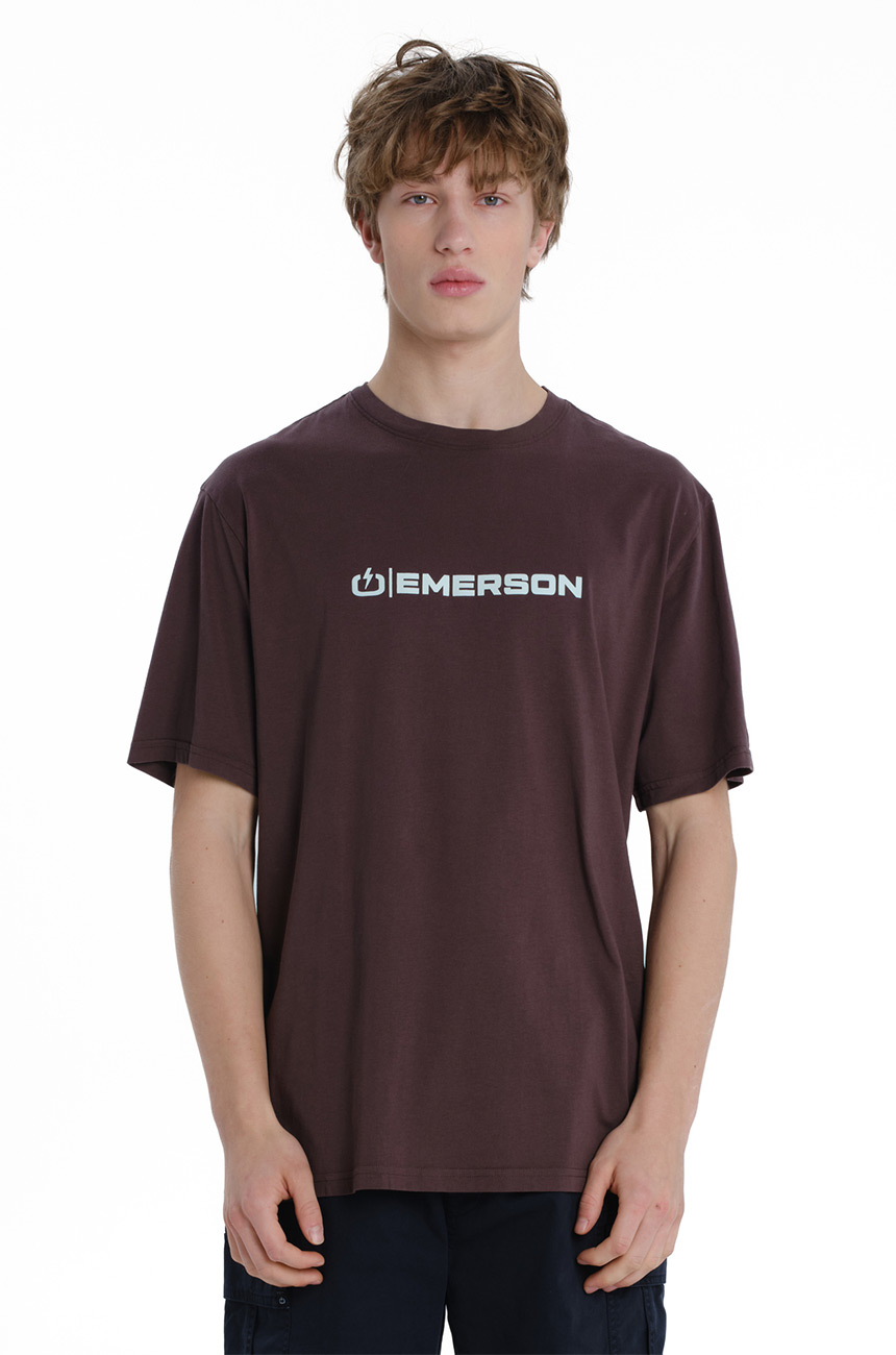 T-shirt Emerson Logo VintageWine